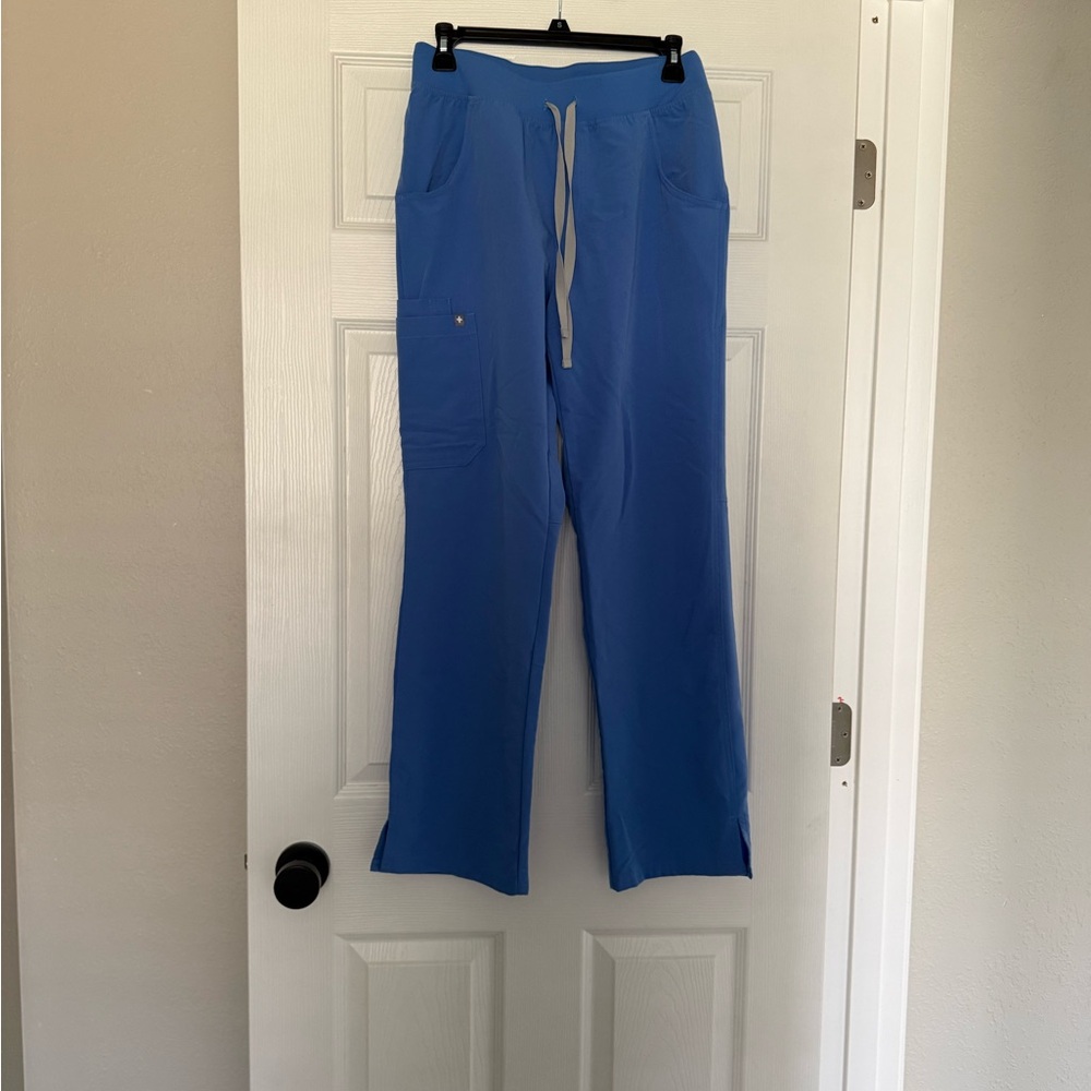 Figs Ceil Blue Yola Skinny Scrub Pants